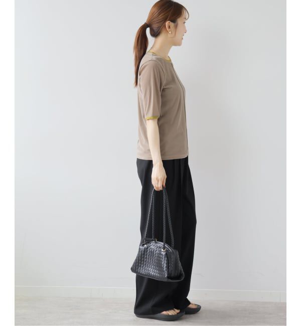 JOURNAL STANDARD relume「バイカラーベロアTEE」|Tシャツ・カットソー|