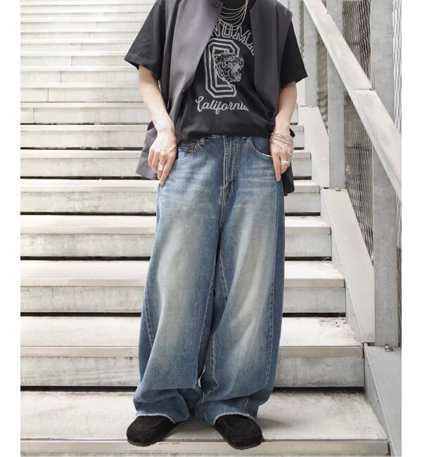 journal standard luxe「《追加２》11OZデニム スウィッチパンツ」|デニム|