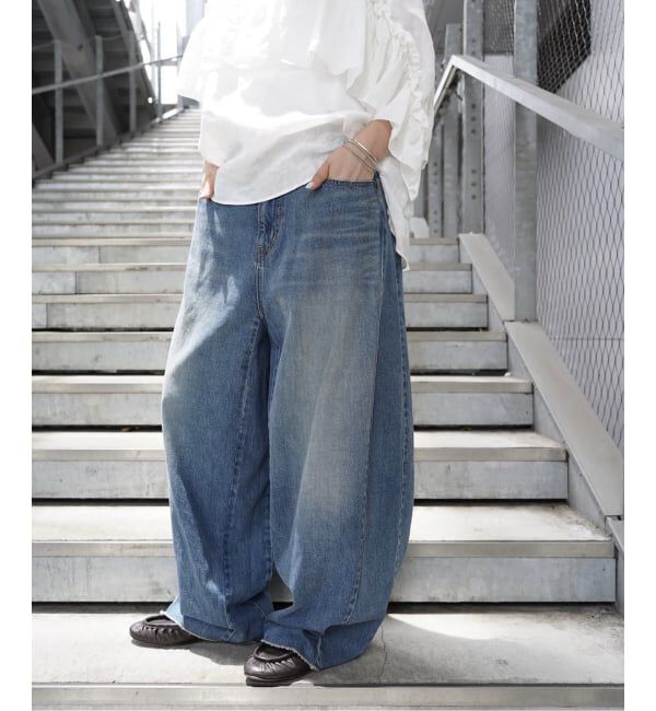 journal standard luxe「《追加２》11OZデニム スウィッチパンツ」|デニム|