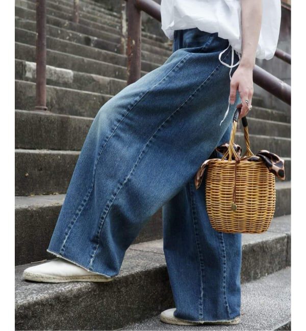 journal standard luxe「《追加２》11OZデニム スウィッチパンツ」|デニム|