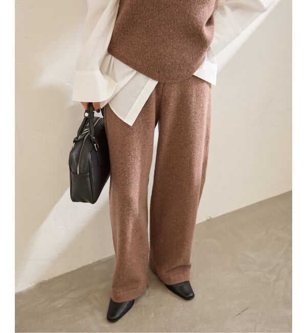 JOURNAL STANDARD「別注【Y.A.Acc】for JS Knit Pant」|その他|ブラウン