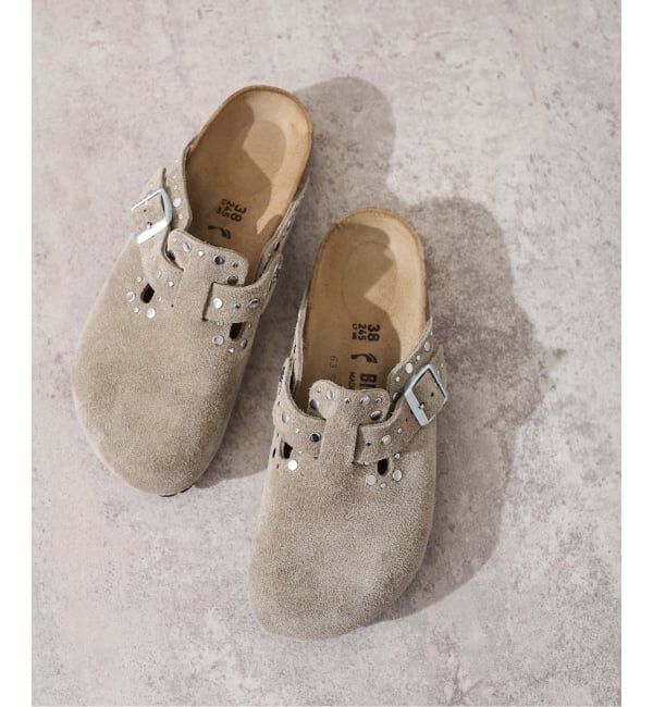 FRAMeWORK「BIRKENSTOCK/ビルケンシュトック  BOSTON RIVET」|スリッポン|