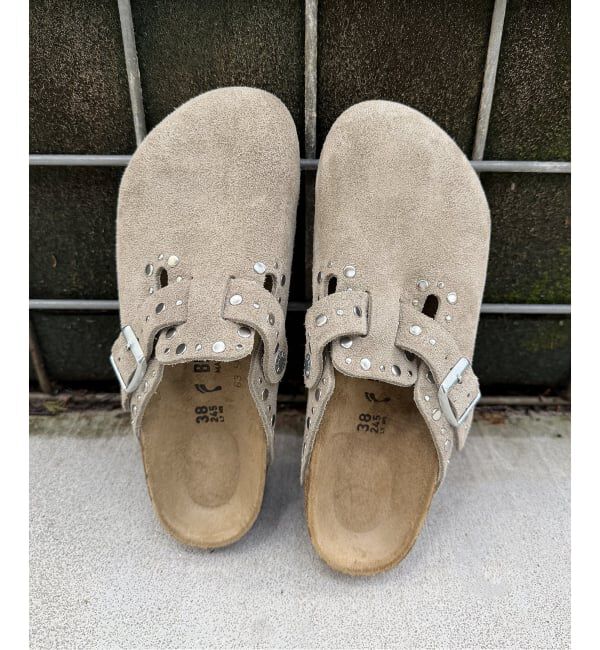 FRAMeWORK「BIRKENSTOCK/ビルケンシュトック  BOSTON RIVET」|スリッポン|