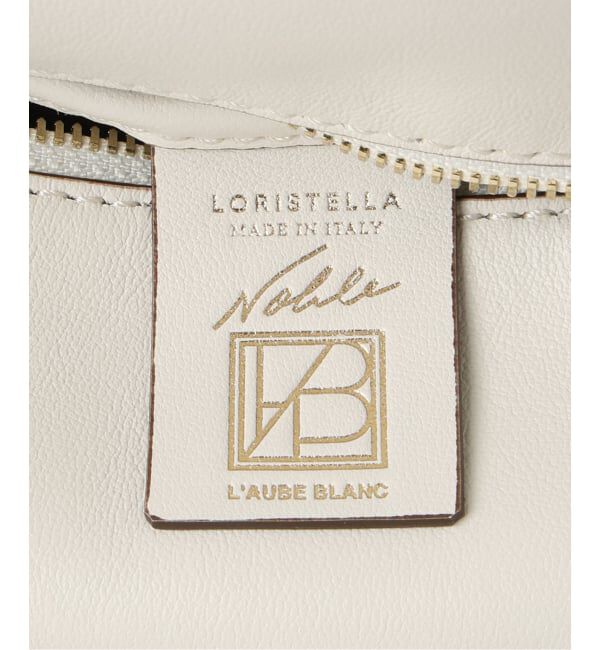 NOBLE「《予約》【L'AUBEBLANC&times;LORISTELLA&times;NOBLE】 Elena(ホワイト)」|ショルダー・メッセンジャー|