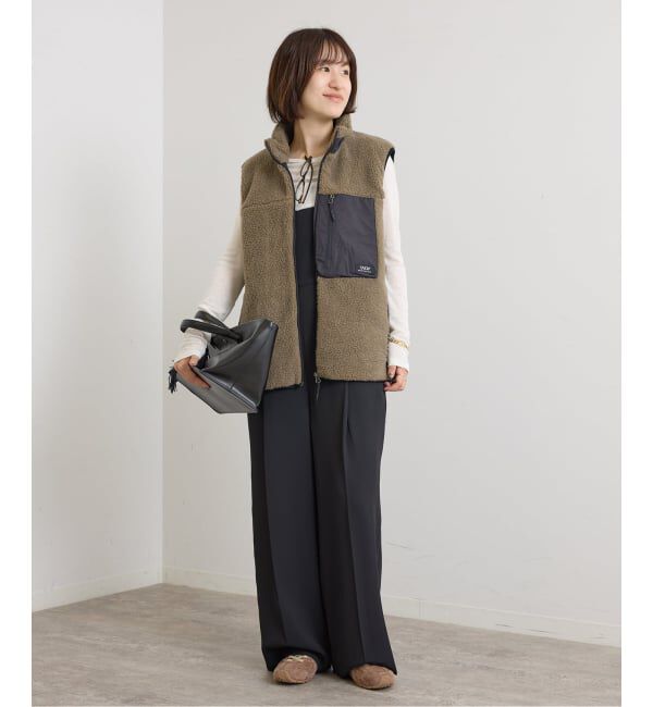 U by SPICK&SPAN「《予約》TAION / タイオン MOUNTAIN BOA FLEECE HIGH NECK VEST」|その他|