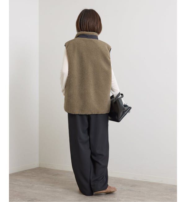 U by SPICK&SPAN「《予約》TAION / タイオン MOUNTAIN BOA FLEECE HIGH NECK VEST」|その他|