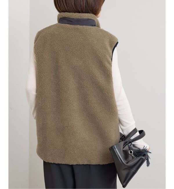 U by SPICK&SPAN「《予約》TAION / タイオン MOUNTAIN BOA FLEECE HIGH NECK VEST」|その他|