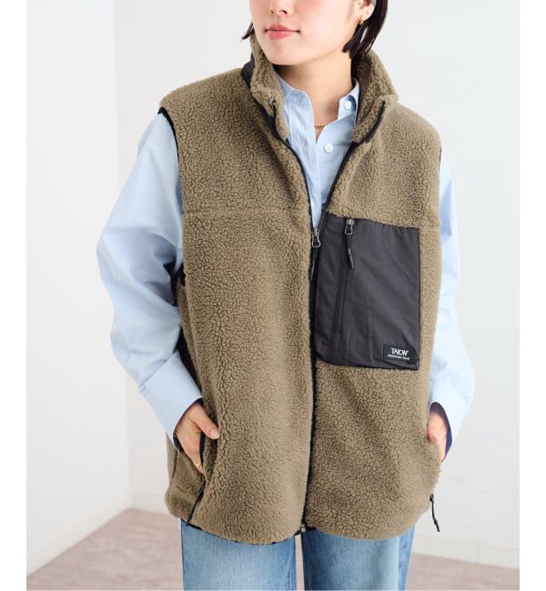 U by SPICK&SPAN「《予約》TAION / タイオン MOUNTAIN BOA FLEECE HIGH NECK VEST」|その他|
