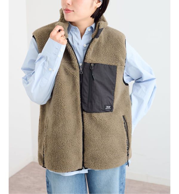 U by SPICK&SPAN「《予約》TAION / タイオン MOUNTAIN BOA FLEECE HIGH NECK VEST」|その他|