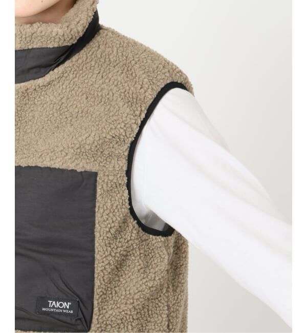 U by SPICK&SPAN「《予約》TAION / タイオン MOUNTAIN BOA FLEECE HIGH NECK VEST」|その他|
