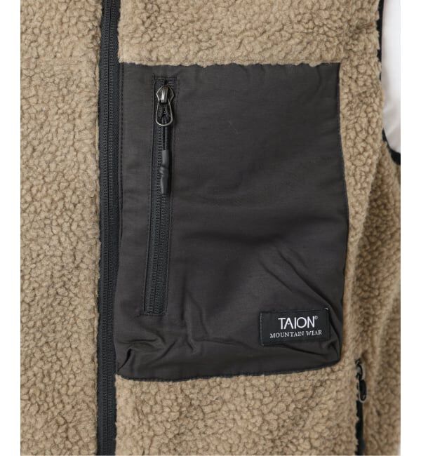 U by SPICK&SPAN「《予約》TAION / タイオン MOUNTAIN BOA FLEECE HIGH NECK VEST」|その他|