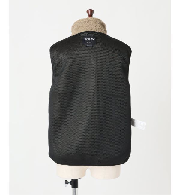 U by SPICK&SPAN「《予約》TAION / タイオン MOUNTAIN BOA FLEECE HIGH NECK VEST」|その他|
