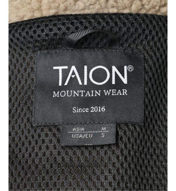 U by SPICK&SPAN「《予約》TAION / タイオン MOUNTAIN BOA FLEECE HIGH NECK VEST」|その他|