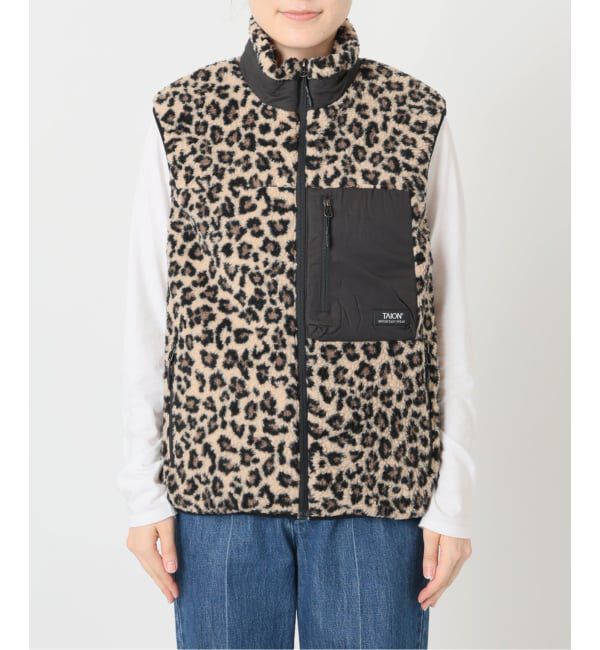 U by SPICK&SPAN「《予約》TAION / タイオン MOUNTAIN BOA FLEECE HIGH NECK VEST」|その他|