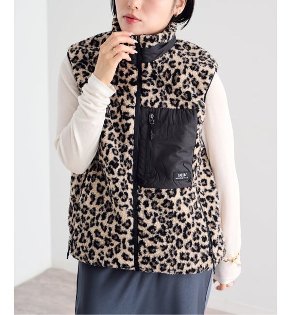 U by SPICK&SPAN「《予約》TAION / タイオン MOUNTAIN BOA FLEECE HIGH NECK VEST」|その他|