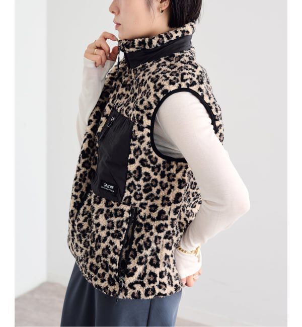 U by SPICK&SPAN「《予約》TAION / タイオン MOUNTAIN BOA FLEECE HIGH NECK VEST」|その他|