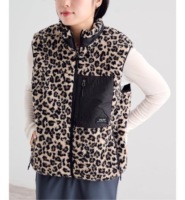 U by SPICK&SPAN「《予約》TAION / タイオン MOUNTAIN BOA FLEECE HIGH NECK VEST」|その他|