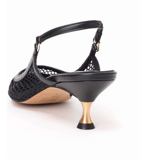 GRISE「《追加/WEB+一部店舗限定》GRISE5cmポインテッドメッシュスリングバック」|パンプス|