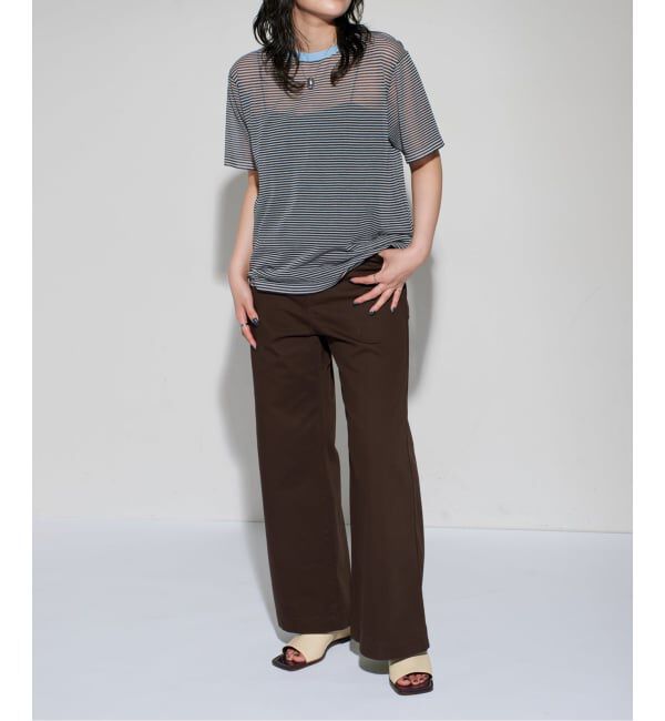 GRISE「《WEB+一部店舗限定》GRISE6cmレザーハイバンプウェッジミュールサンダル」|サンダル|