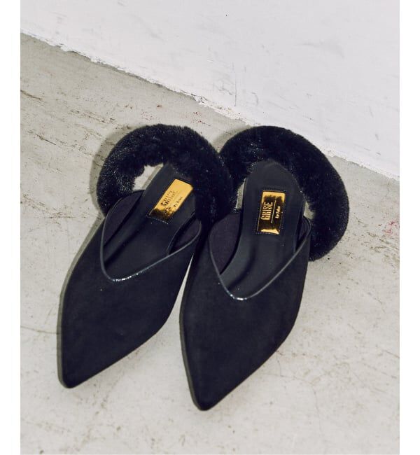 GRISE「《追加予約/WEB+一部店舗限定》GRISEポインテッドファーストラップミュール」|その他|