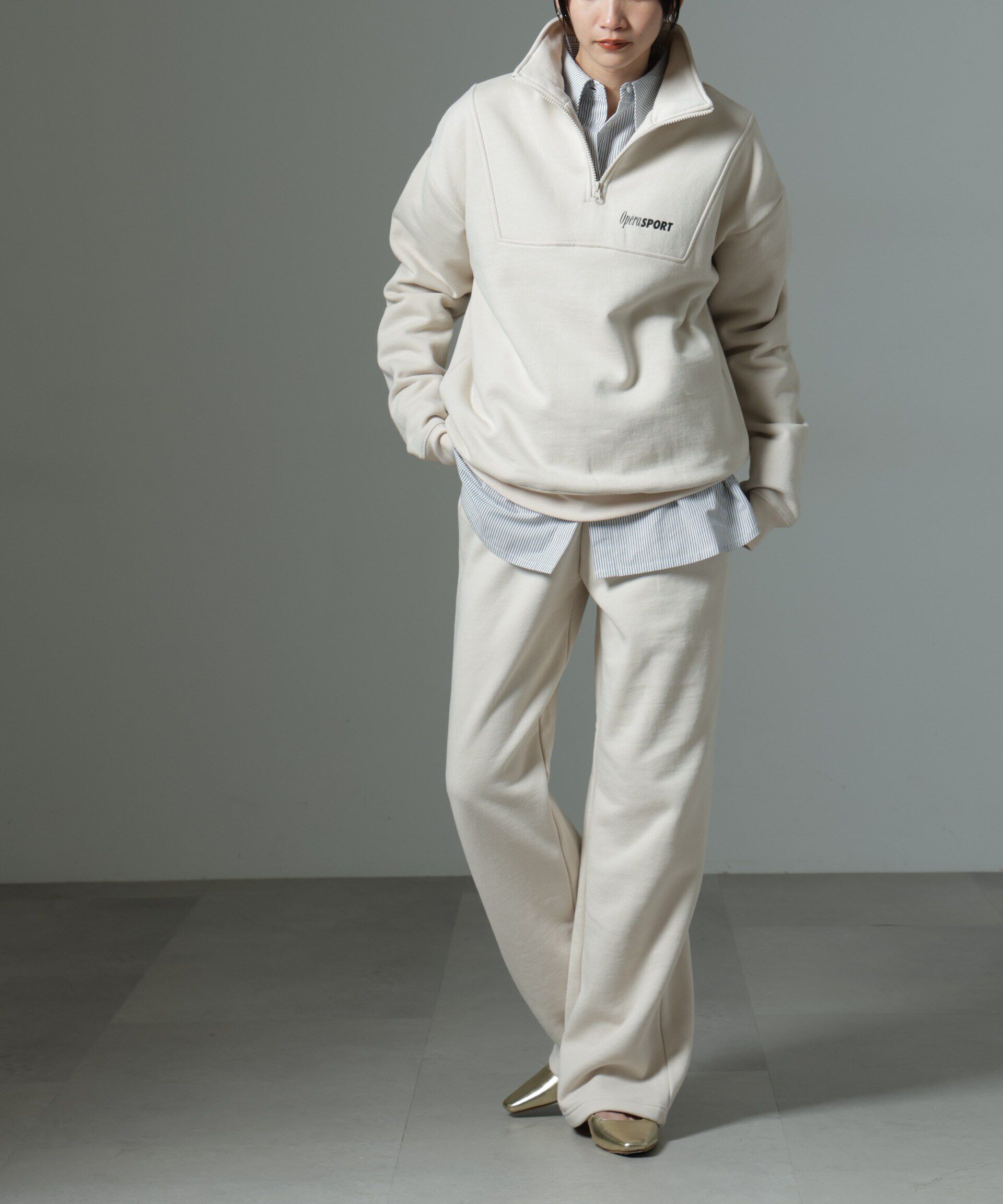 NANO universe「OperaSPORT/RAYAN UNISEX SWEATPANTS」|チノ|