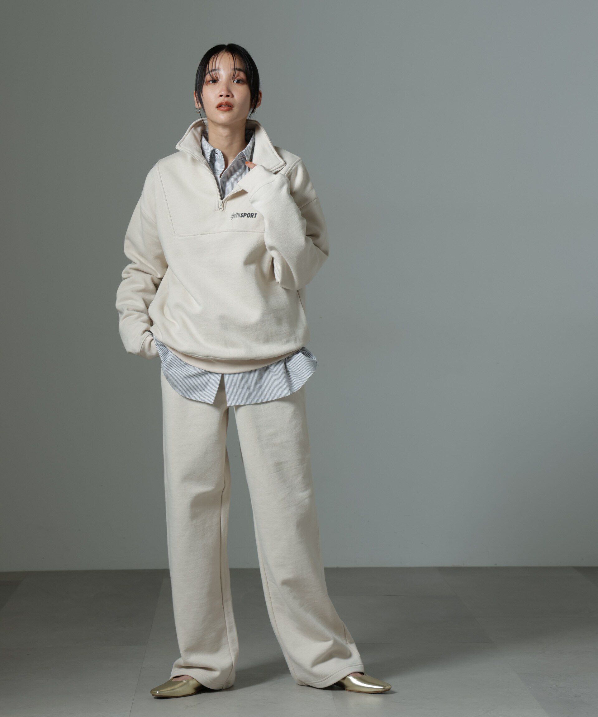 NANO universe「OperaSPORT/RAYAN UNISEX SWEATPANTS」|チノ|