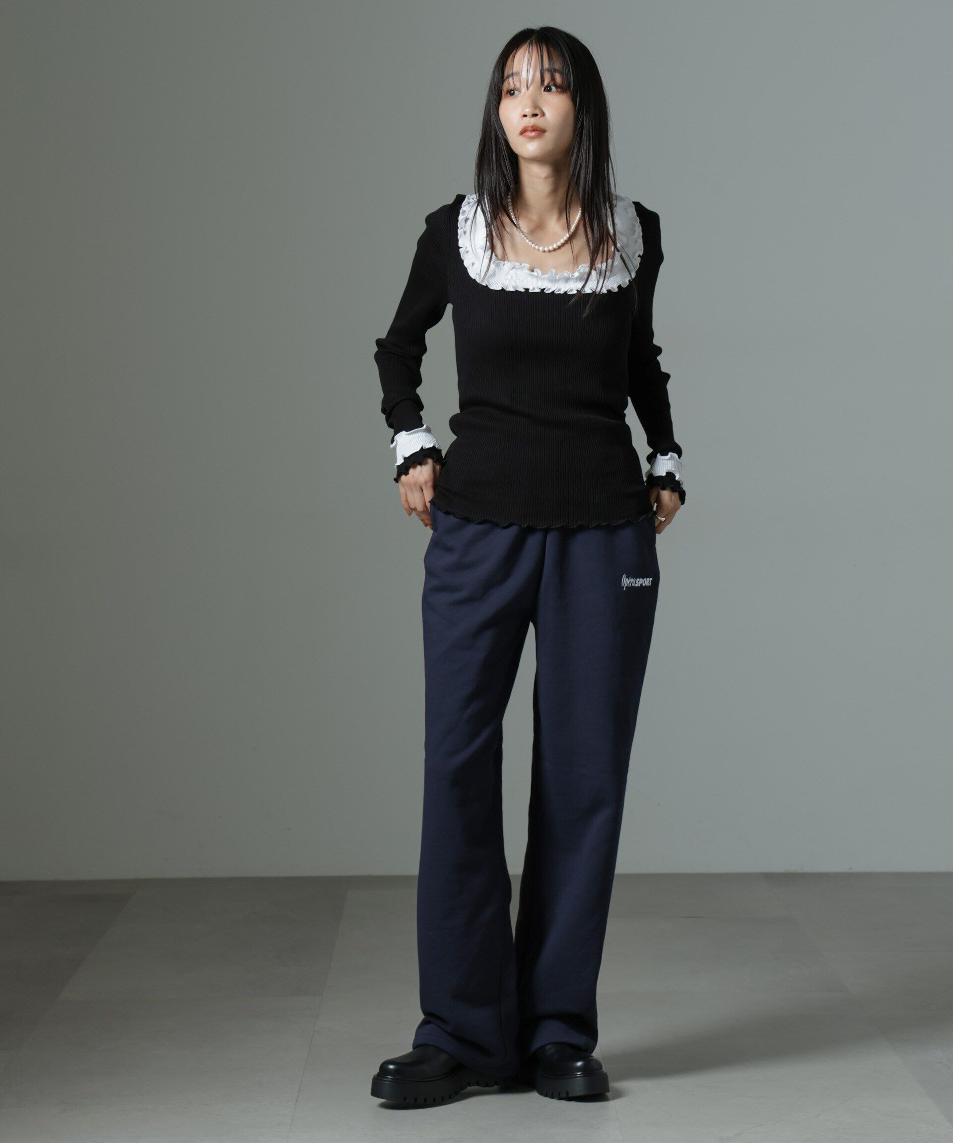 NANO universe「OperaSPORT/RAYAN UNISEX SWEATPANTS」|チノ|