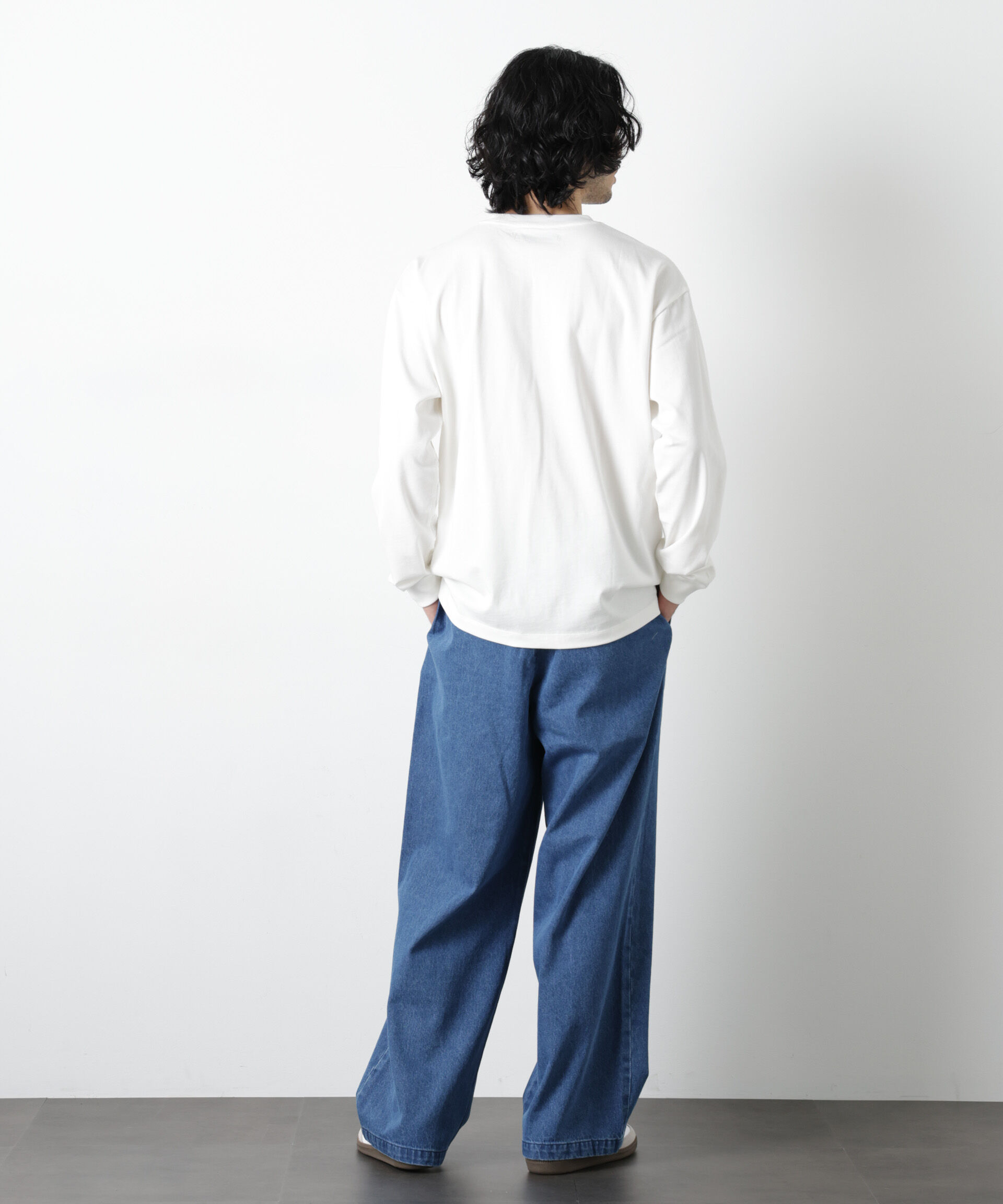 NANO universe「ナノベアＴシャツ 長袖 スピードスケート」|Tシャツ・カットソー|