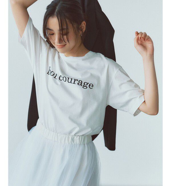 自由区「【洗える】ボンクラージュロゴ Tシャツ」|Tシャツ・カットソー|