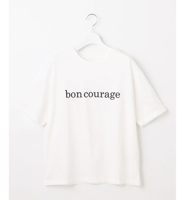自由区「【洗える】ボンクラージュロゴ Tシャツ」|Tシャツ・カットソー|
