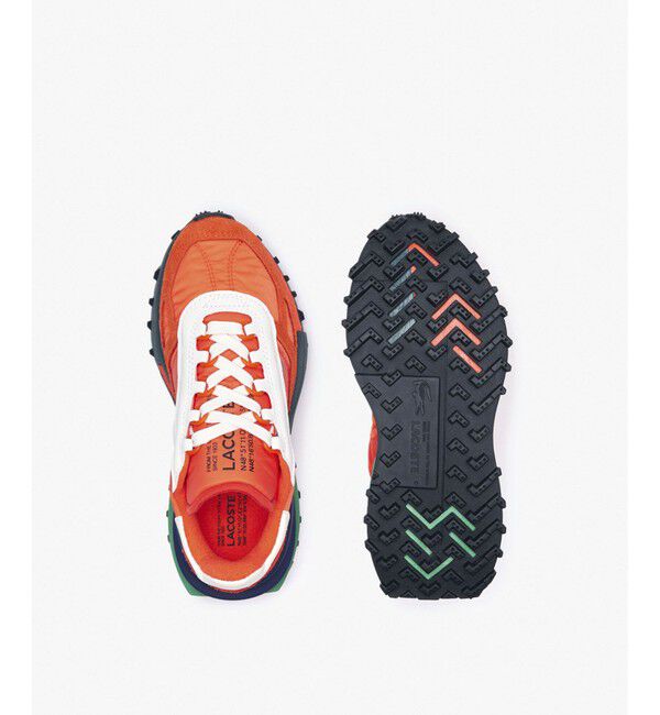 LACOSTE「レディース ELITE ACTIVE 223 1 SFA」|スニーカー|オレンジ