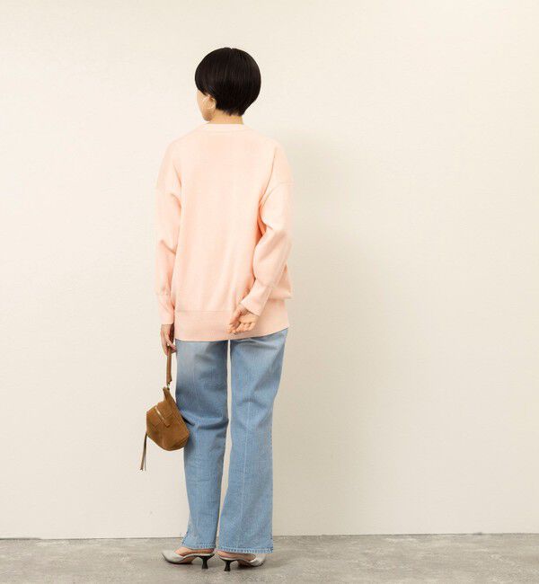 NOLLEY'S sophi「【WEB限定】《手洗い可能》総針ビックVネックカーディガン」|カーディガン|