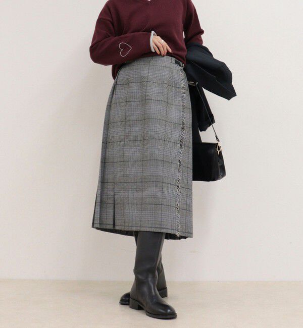 fredy emue「【Oneil of Dublin/オニールオブダブリン】checked midi skirt」|スカート|