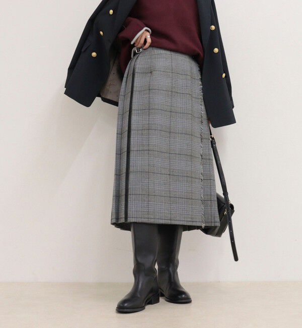 fredy emue「【Oneil of Dublin/オニールオブダブリン】checked midi skirt」|スカート|