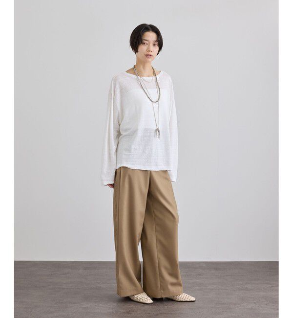 SALON adam et rope'「【W S（ドゥーブル）】メッシュミュール」|サンダル|