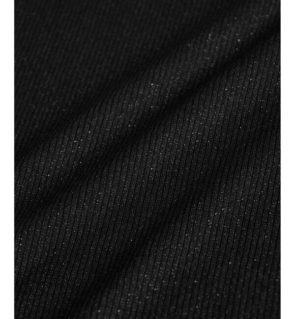 Rope&rsquo;Picnic「ラメシアーリブタートルトップス」|Tシャツ・カットソー|