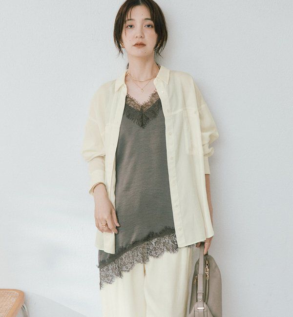  「【セットアップ可】ガーメントダイワークシャツ」|シャツ・ブラウス|