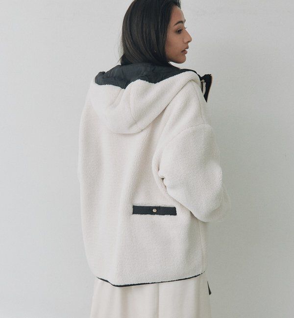  「フードボアZIPコート」|その他|