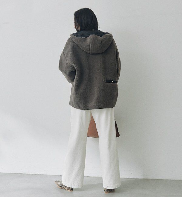  「フードボアZIPコート」|その他|