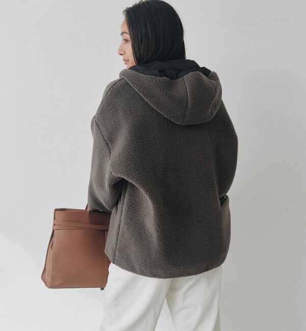  「フードボアZIPコート」|その他|