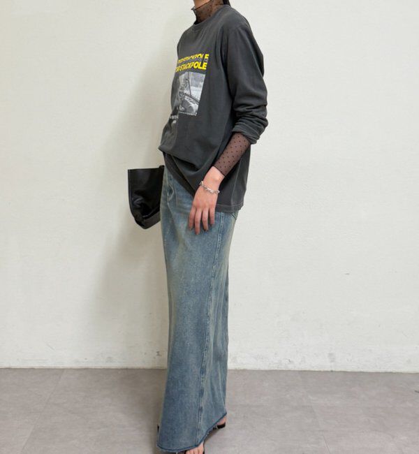  「シアーチュールハイネックプルオーバー」|Tシャツ・カットソー|