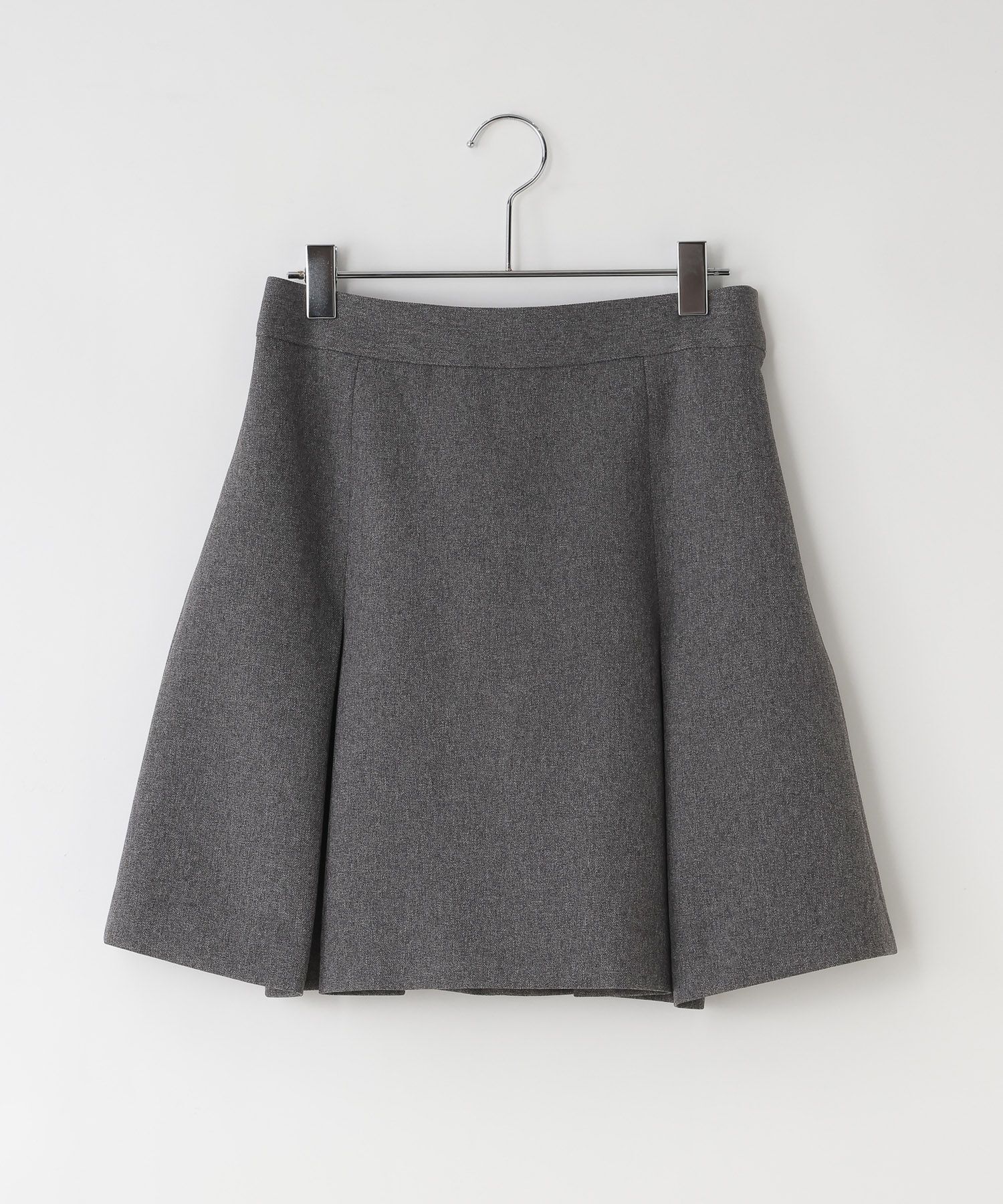 LOWRYS FARM「ラナテックミニスカート」|スカート|GRY