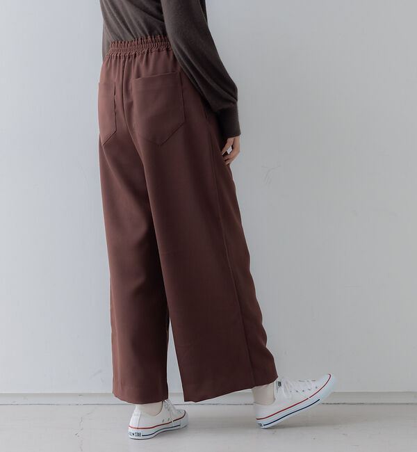collex「微光沢リラックスワイドパンツ」|その他|