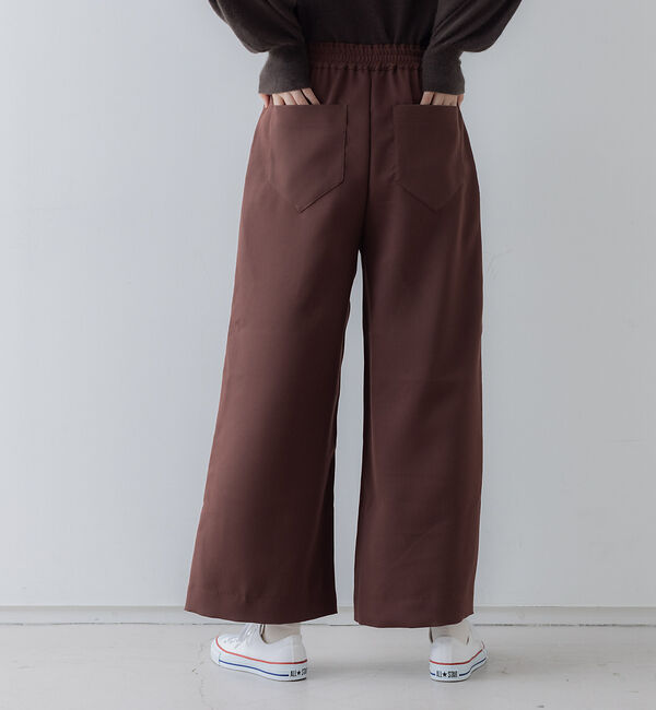 collex「微光沢リラックスワイドパンツ」|その他|