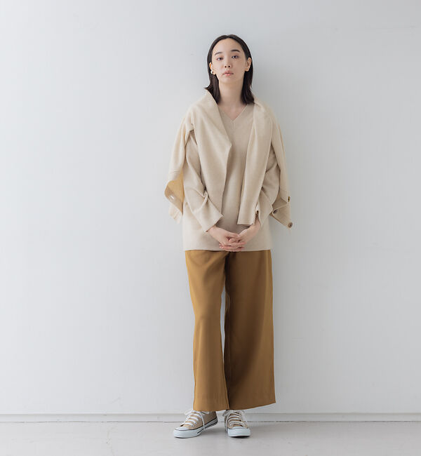 collex「微光沢リラックスワイドパンツ」|その他|