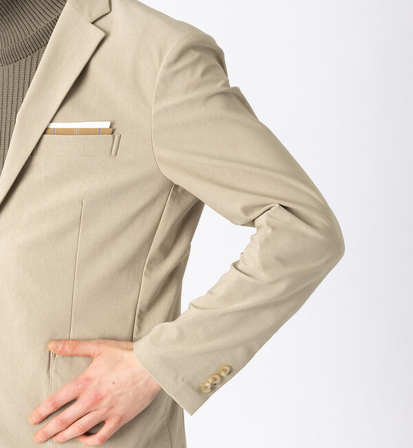 ABAHOUSE「【セットアップ対応】ライクラ ニット ストレッチ ジャケット」|その他|