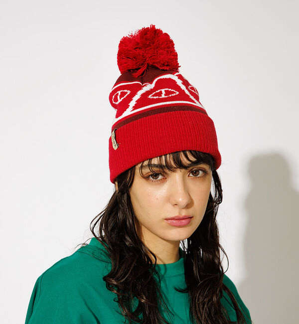 ABAHOUSE「【POLeR/ポーラー】bonbon BEANIE/ボンボンニットキャップビーニ」|その他|