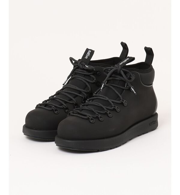 ABAHOUSE「【native Shoes/ネイティブシューズ】FITZSIMMONS VENT」|ショートブーツ|ブラック