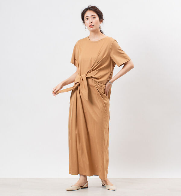 Rouge vif「venit マーセライズカットソーワンピース」|ワンピース|
