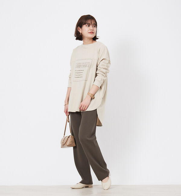 Rouge vif「ニットストレートパンツ」|その他|